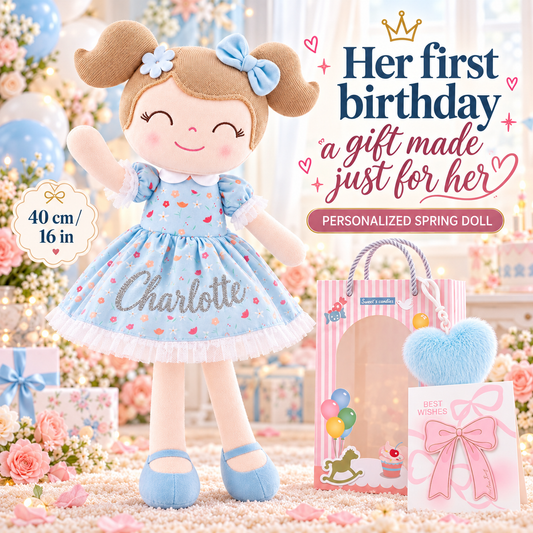 03_蓝色碎花_Charlotte_银色闪字 01_生日主图