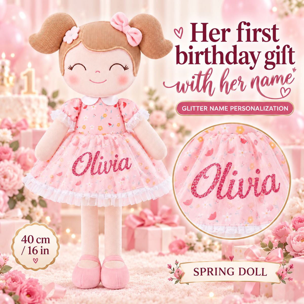 05_粉色碎花_Olivia_粉色闪字 02_名字定制特写