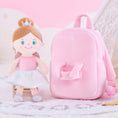 Bild in Galerie-Betrachter laden, Gloveleya 9 - inch Personalized Angel Girl Doll Backpack Pink - Gloveleya Official
