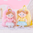 Cargar la imagen en la vista de la galería, Gloveleya 9 - inch Personalized Angel Girl Doll Backpack Pink - Gloveleya Official
