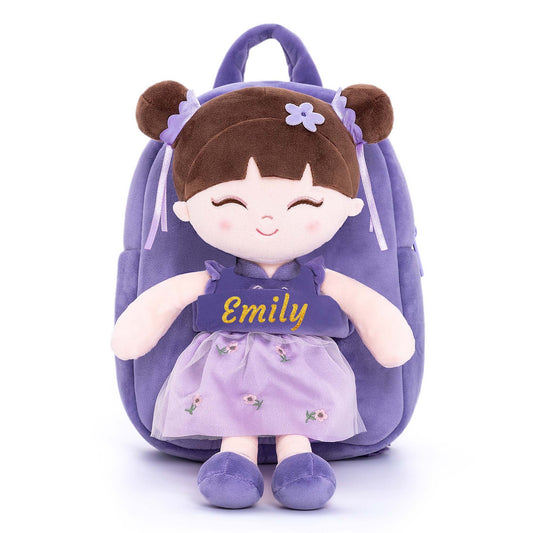 Gloveleya 9 - inch Personalized Chinese Traditional Dolls Backpacks Crape Myrtle - Gloveleya Official