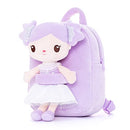 Gloveleya 9 - inch Personalized Curl Candy Girls Doll Backpack - Gloveleya Official