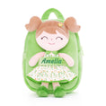 Cargar la imagen en la vista de la galería, Gloveleya 9 - inch Personalized Flower Fairy Girls Dolls Backpacks Series - Gloveleya Official
