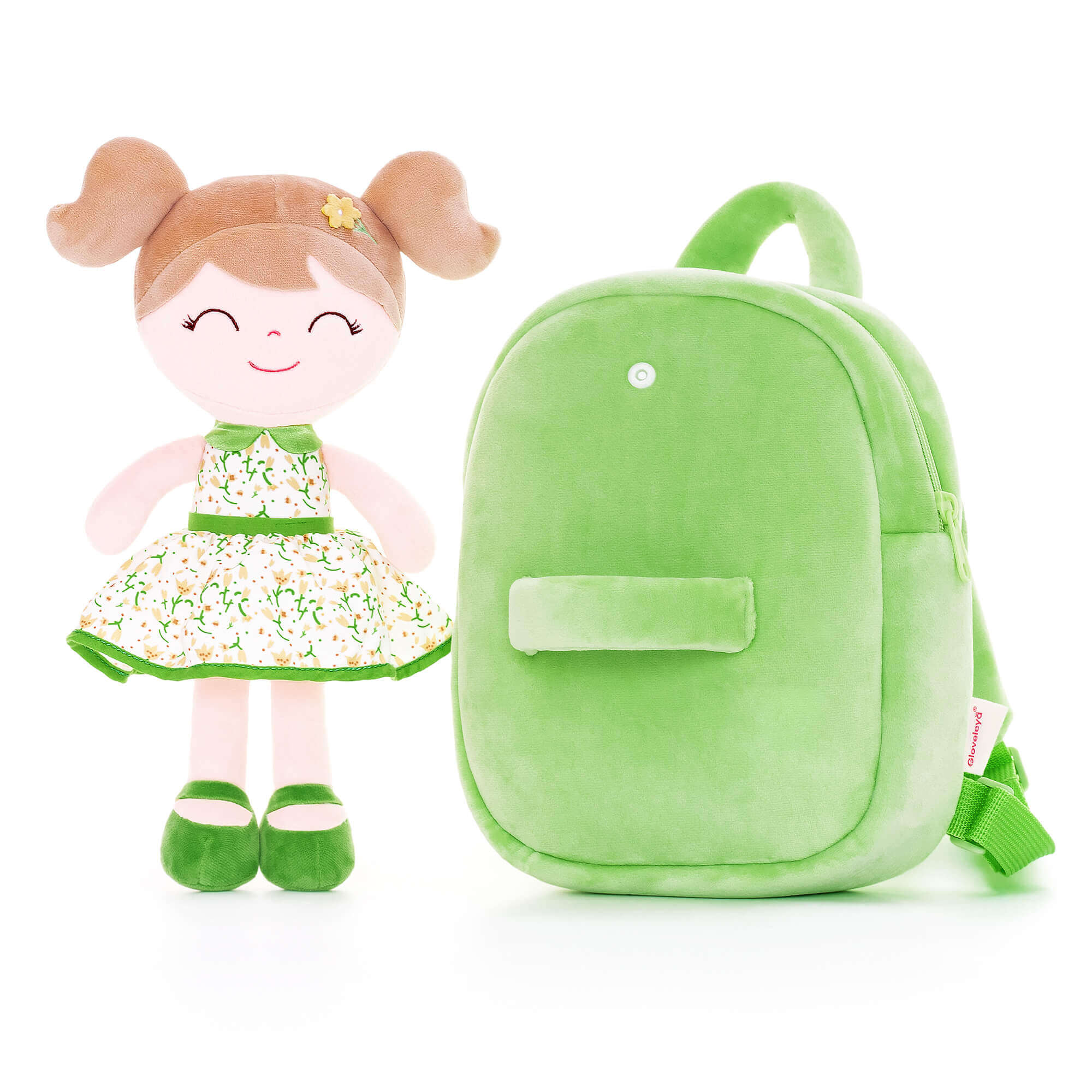 Gloveleya 9 - inch Personalized Flower Fairy Girls Dolls Backpacks Series - Gloveleya Official