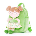 Cargar la imagen en la vista de la galería, Gloveleya 9 - inch Personalized Flower Fairy Girls Dolls Backpacks Series - Gloveleya Official
