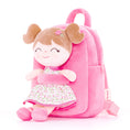 Bild in Galerie-Betrachter laden, Gloveleya 9 - inch Personalized Flower Fairy Girls Dolls Backpacks Series - Gloveleya Official
