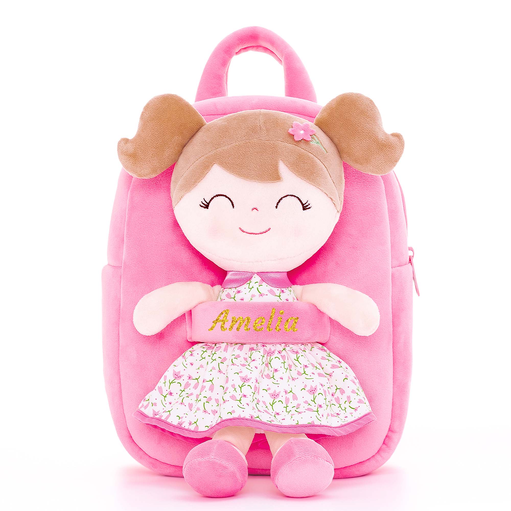 Gloveleya 9 - inch Personalized Flower Fairy Girls Dolls Backpacks Series - Gloveleya Official