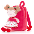 Carica l'immagine nel visualizzatore della galleria, Gloveleya 9 - inch Personalized Fruit Dolls Backpacks Red Cherry - Gloveleya Official
