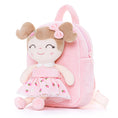 Bild in Galerie-Betrachter laden, Gloveleya 9 - inch Personalized Fruit Dolls Backpacks Strawberry - Gloveleya Official
