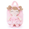 Load image into Gallery viewer, Gloveleya 9 - inch Personalized Fruit Dolls Backpacks Strawberry - Gloveleya Official
