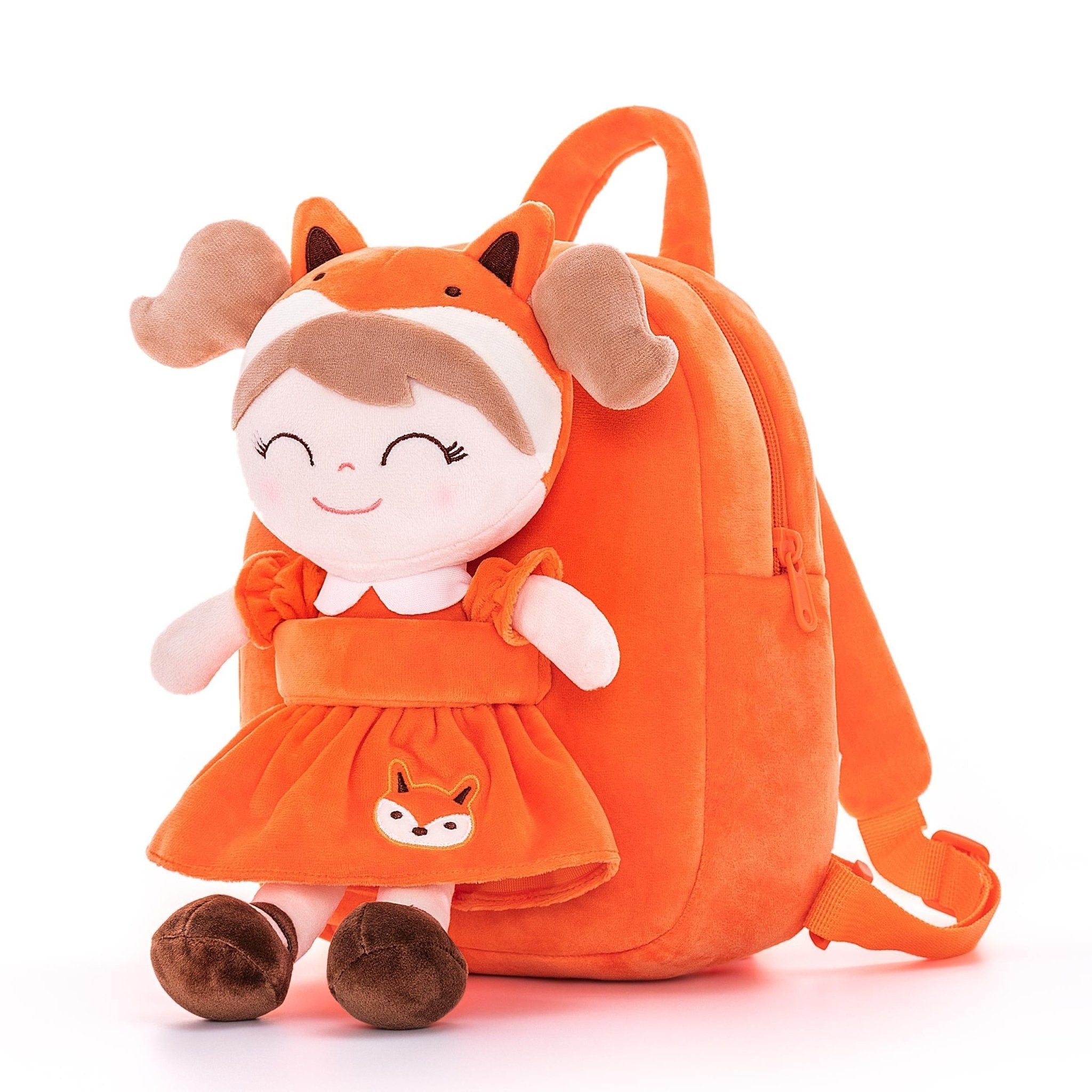 Gloveleya 9 - inch Personalized Plush Animal Dolls Backpacks Series - Gloveleya Official