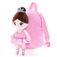 Load image into Gallery viewer, Gloveleya 9 - inch Personalized Plush Ballet Girl Dolls Backpack Series Ballet Dream - Gloveleya Official
