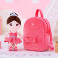 Load image into Gallery viewer, Gloveleya 9 - inch Personalized Plush Ballet Girl Dolls Backpack Series Ballet Dream - Gloveleya Official
