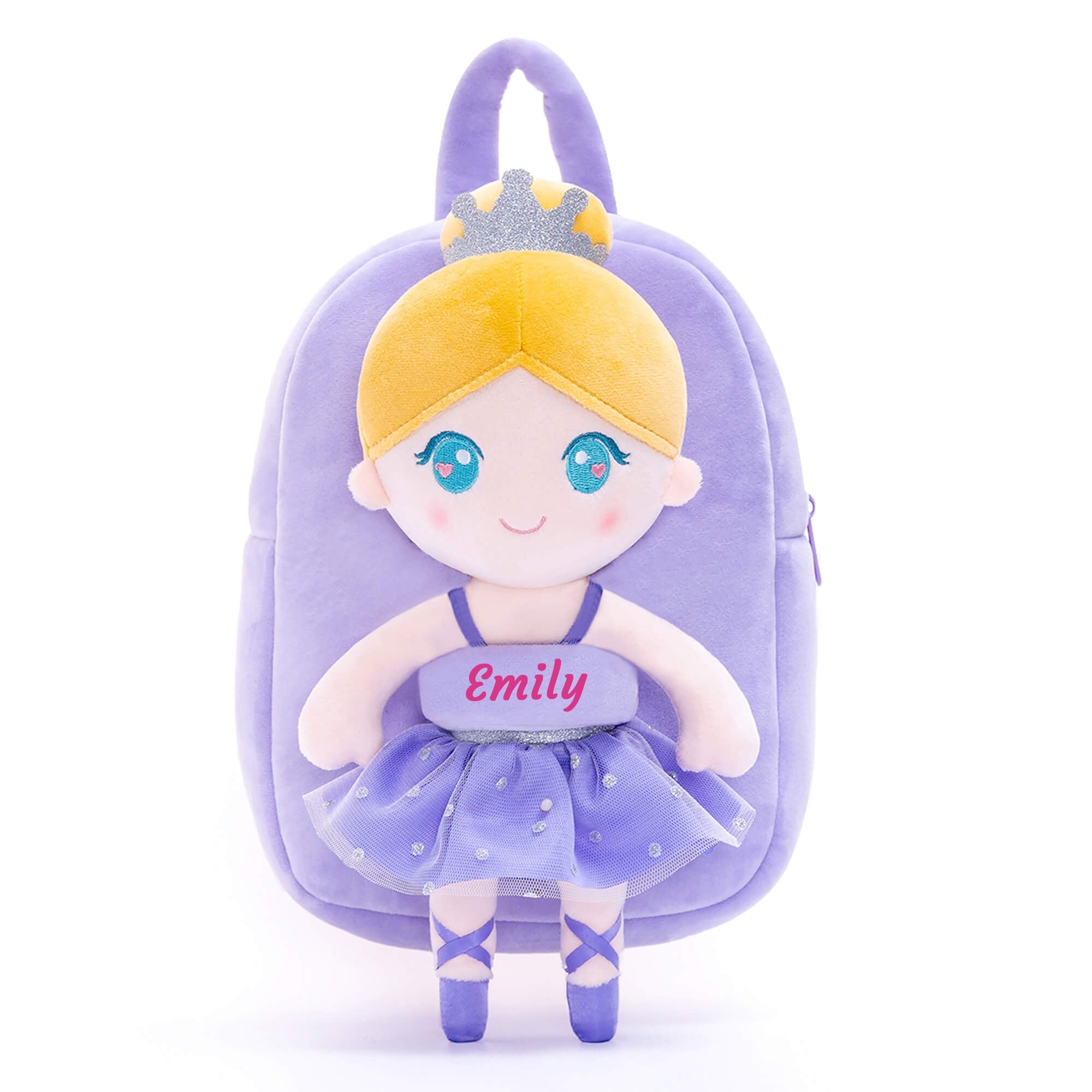 Gloveleya 9 - inch Personalized Plush Ballet Girl Dolls Backpack Series Ballet Dream - Gloveleya Official