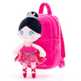 Load image into Gallery viewer, Gloveleya 9 - inch Personalized Plush Ballet Girl Dolls Backpack Series Ballet Dream - Gloveleya Official
