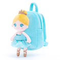 Load image into Gallery viewer, Gloveleya 9 - inch Personalized Plush Ballet Girl Dolls Backpack Series Ballet Dream - Gloveleya Official
