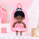 Gloveleya 9 - inch Personalized Plush Ballet Girl Dolls Backpack Series Ballet Dream - Gloveleya Official