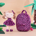 Load image into Gallery viewer, Gloveleya 9 - inch Personalized Plush Curly Animal Dolls Backpack Series - Gloveleya Official
