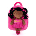 Carica l'immagine nel visualizzatore della galleria, Gloveleya 9 - inch Personalized Plush Curly Ballet Girl Dolls Backpack Gifts Ballet Dream - Gloveleya Official
