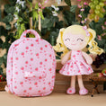 Bild in Galerie-Betrachter laden, Gloveleya 9 - inch Personalized Plush Curly Fruit Dolls Backpack Gifts - Gloveleya Official
