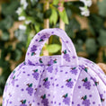 Cargar la imagen en la vista de la galería, Gloveleya 9 - inch Personalized Plush Curly Fruit Dolls Backpack Grape - Gloveleya Official
