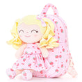 Load image into Gallery viewer, Gloveleya 9 - inch Personalized Plush Curly Fruit Dolls Backpack Strawberry - Gloveleya Official
