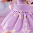 Load image into Gallery viewer, Gloveleya 9 - inch Personalized Plush Curly Star Dolls Backpack Purple - Gloveleya Official
