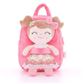 Load image into Gallery viewer, Gloveleya 9 - inch Personalized Spring Girl Backpacks Pink - Gloveleya Official
