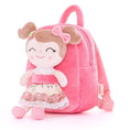 Bild in Galerie-Betrachter laden, Gloveleya 9 - inch Personalized Spring Girl Backpacks Pink - Gloveleya Official
