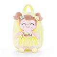 Cargar la imagen en la vista de la galería, Gloveleya 9 - inch Personalized Spring Girl Backpacks Yellow - Gloveleya Official
