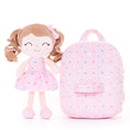 Load image into Gallery viewer, Gloveleya 9 - inch Personalized Spring Girl Love Heart Dolls Backpacks Pink - Gloveleya Official
