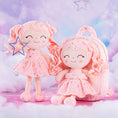 Cargar la imagen en la vista de la galería, Gloveleya 9 - inch Personalized Starry Sky Girl Backpack Coral - Gloveleya Official
