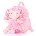 Cargar la imagen en la vista de la galería, Gloveleya 9 - inch Personalized Starry Sky Girl Backpack Pink - Gloveleya Official
