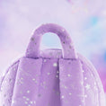 Cargar la imagen en la vista de la galería, Gloveleya 9 - inch Personalized Starry Sky Girl Backpack Purple - Gloveleya Official
