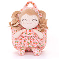 Load image into Gallery viewer, Gloveleya 9 - inch Personalized Toddler Backpack Curly Girl Doll Fruit Series Backpack - Gloveleya Official
