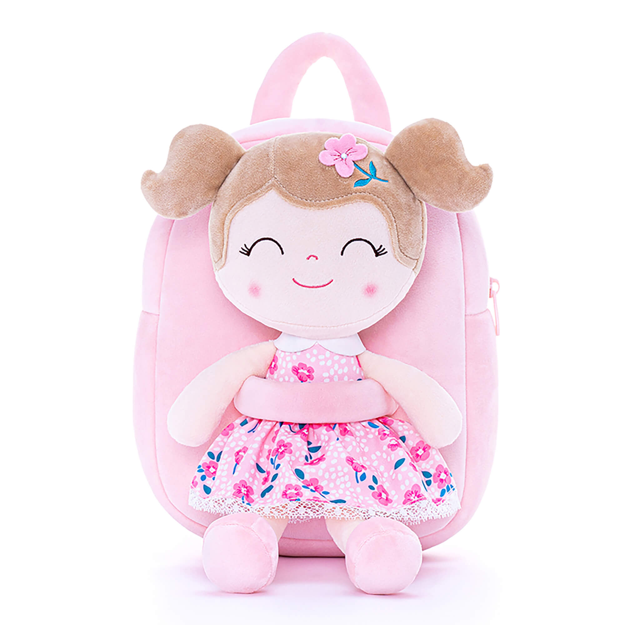 Gloveleya 9 - inch Toddler Girls Backpack Girl Gifts with Flower Fairy Girls Doll in Cherry Blossom Skirt - Gloveleya Official