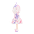 Charger l'image dans la visionneuse de la galerie, Gloveleya 12-inch Personalized Plush Bunny Doll Pink Purple - Gloveleya Offical
