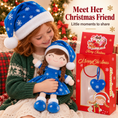 Load image into Gallery viewer, Gloveleya Blue Christmas Doll Gift Set – 5 Pieces - Gloveleya Official
