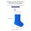 Load image into Gallery viewer, Gloveleya Blue Christmas Stockings – Set of 6 - Gloveleya Official
