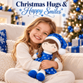 Load image into Gallery viewer, Gloveleya Christmas Doll Gift Box – 8-Piece 10th Anniversary Limited Edition – Blue - Gloveleya Official
