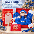 Load image into Gallery viewer, Gloveleya Christmas Doll Gift Box – 8-Piece 10th Anniversary Limited Edition – Blue - Gloveleya Official
