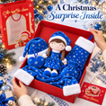 Load image into Gallery viewer, Gloveleya Christmas Doll Gift Box – 8-Piece 10th Anniversary Limited Edition – Blue - Gloveleya Official
