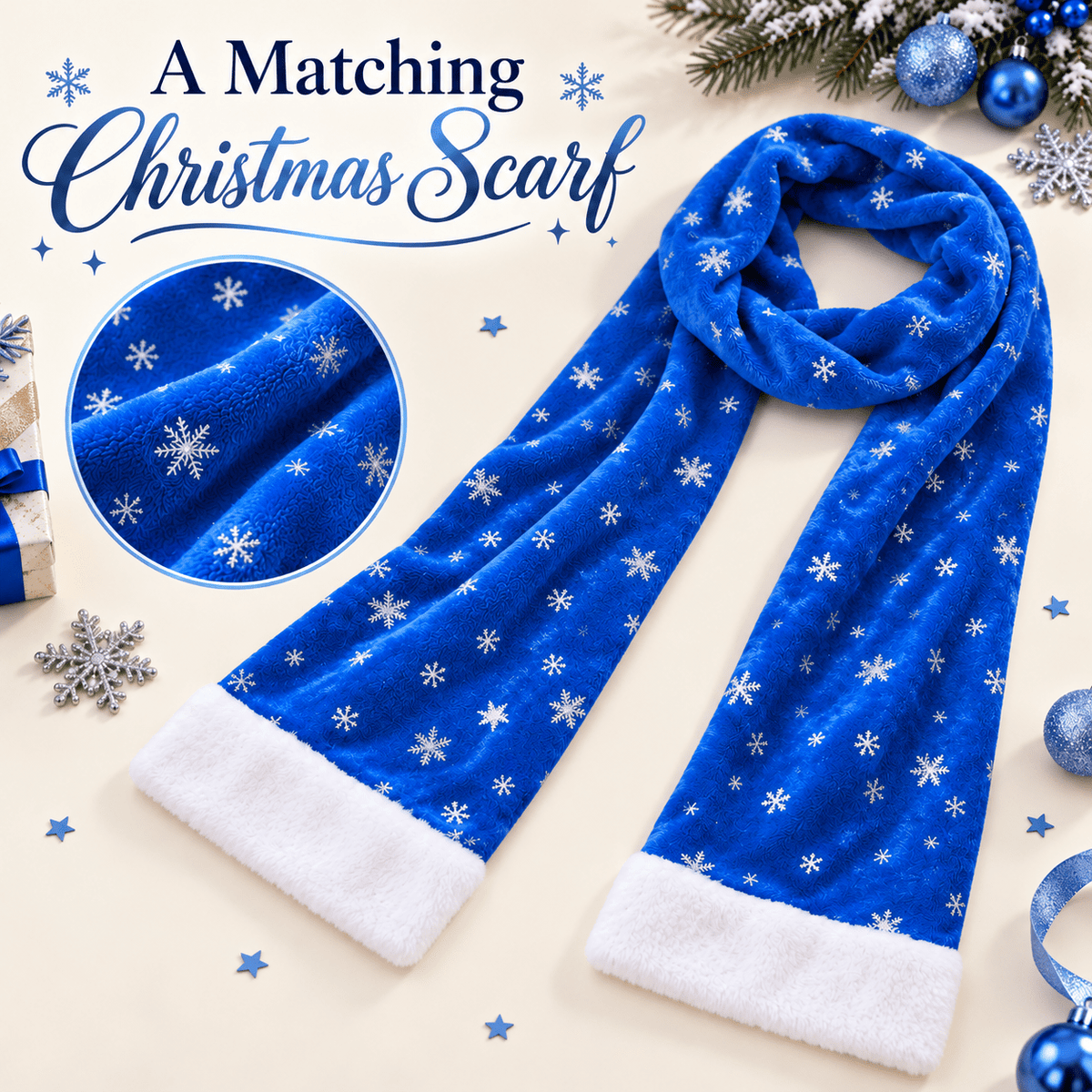 Gloveleya Christmas Doll Gift Box – 8-Piece 10th Anniversary Limited Edition – Blue - Gloveleya Official