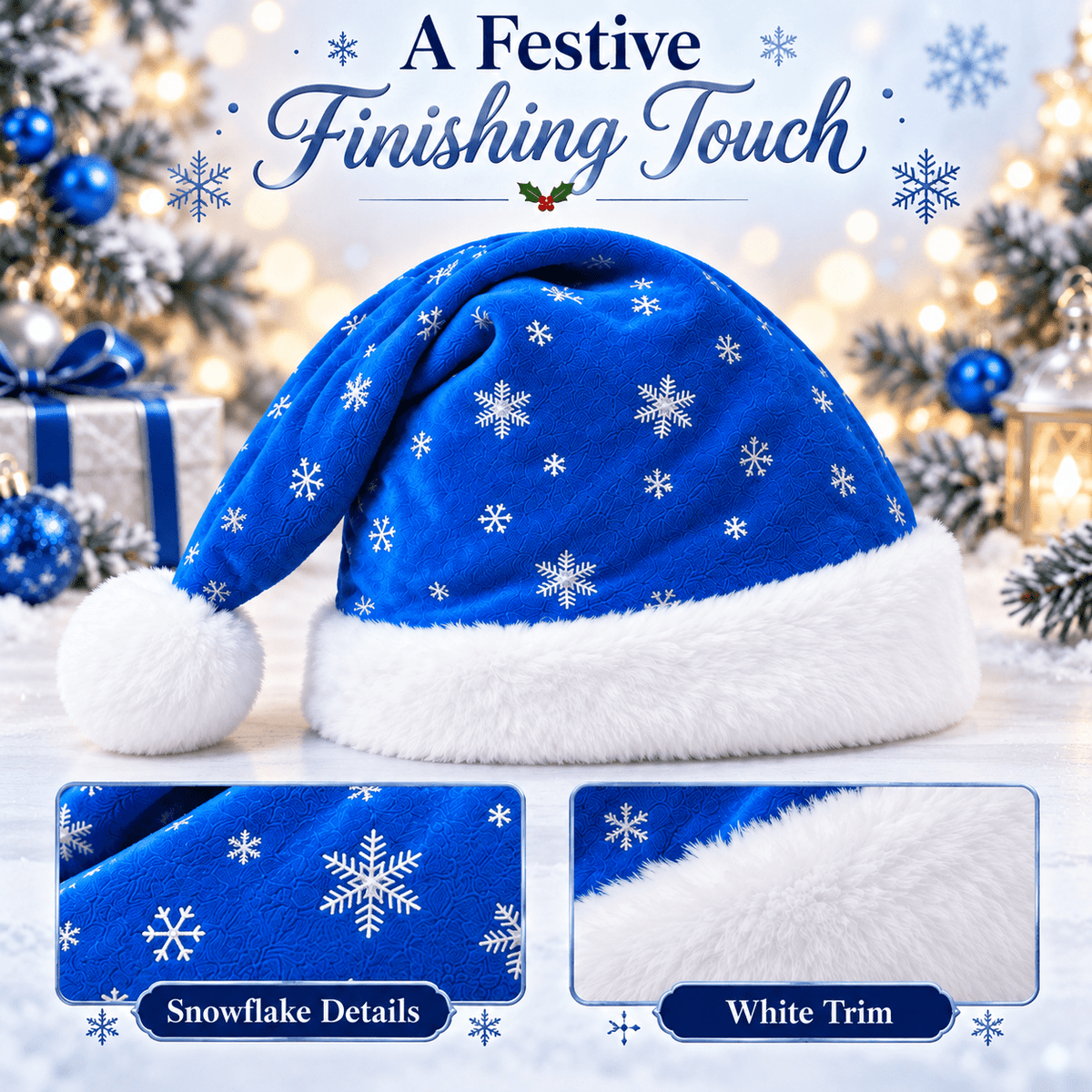 Gloveleya Christmas Doll Gift Box – 8-Piece 10th Anniversary Limited Edition – Blue - Gloveleya Official