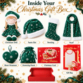 Load image into Gallery viewer, Gloveleya Christmas Doll Gift Box – 8-Piece 10th Anniversary Limited Edition – Green - Gloveleya Official
