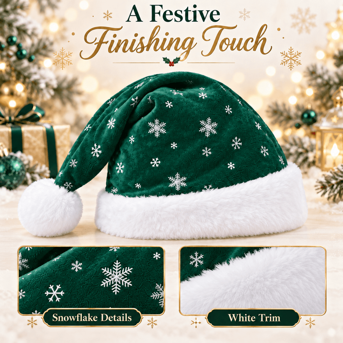 Gloveleya Christmas Doll Gift Box – 8-Piece 10th Anniversary Limited Edition – Green - Gloveleya Official