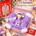 Load image into Gallery viewer, Gloveleya Christmas Doll Gift Box – 8-Piece 10th Anniversary Limited Edition – Purple - Gloveleya Official

