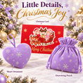 Load image into Gallery viewer, Gloveleya Christmas Doll Gift Box – 8-Piece 10th Anniversary Limited Edition – Purple - Gloveleya Official
