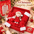Load image into Gallery viewer, Gloveleya Christmas Doll Gift Box – 8-Piece 10th Anniversary Limited Edition – Red, Light Skin - Gloveleya Official
