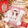 Load image into Gallery viewer, Gloveleya Christmas Doll Gift Box – 8-Piece 10th Anniversary Limited Edition – White & Gold - Gloveleya Official
